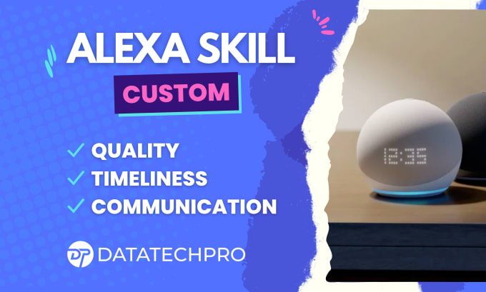Custom Amazon Alexa Skills Development by an Expert