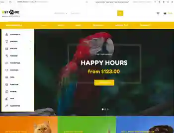 Animal Products E-commerce Website