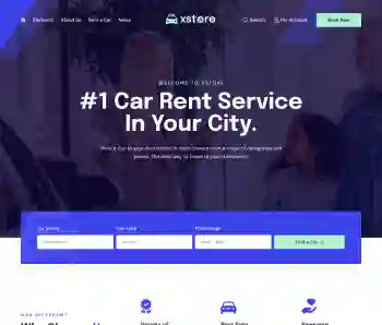 Car Rental E-commerce Website