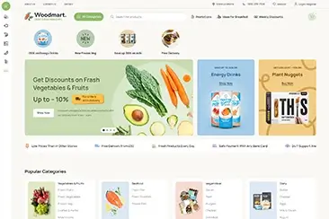 Vegetables E-commerce Website