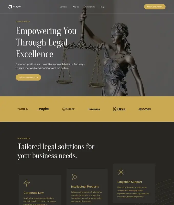 Legal Services Website