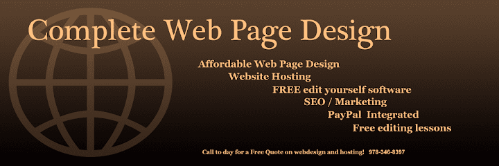 Complete Web Page Design