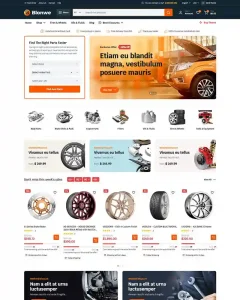 Auto Parts e-commerce template