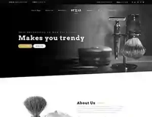 Barbershop Website