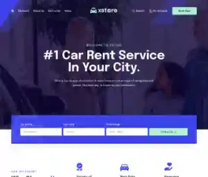 Car Rental E-commerce Website