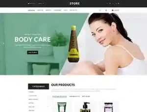 Cosmetics E-commerce Business Website