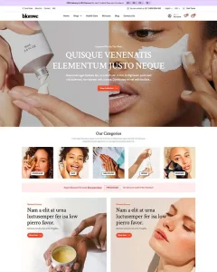 Cosmetics E-commerce Template