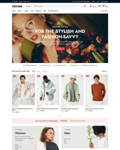 Fashion e-commerce template