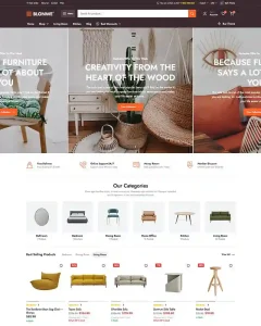 Furniture e-commerce template