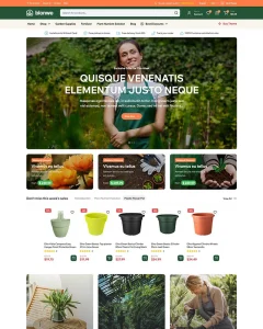 Gardening E-commerce Template