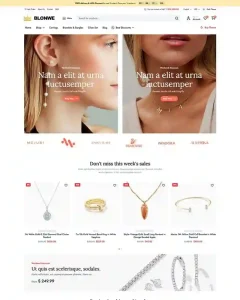 Jewelry E-commerce Template