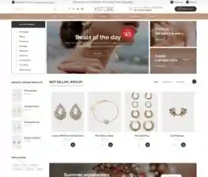 Jewelry Niche Market E-commerce Website