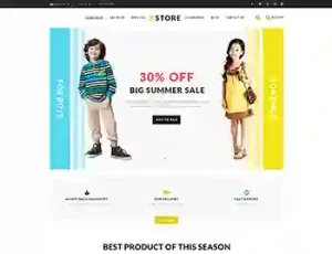 Kids Products E-commerce Website