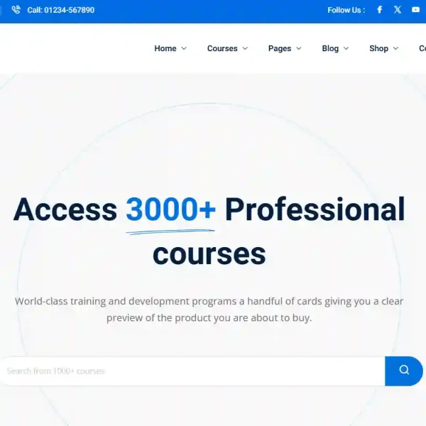 Marketplace LMS Website