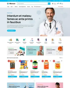 Medical E-commerce Template