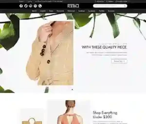 Minimalist Outfits E-commerce Business