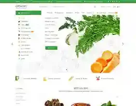 Organic Food Store E-commerce Website