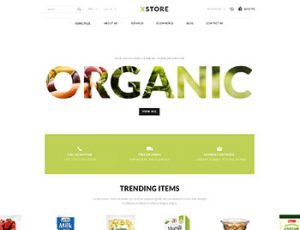 Organic Products E-commerce Website