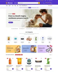 Pet Shop E-commerce Template