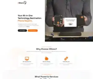 Phone Service E-commerce Website