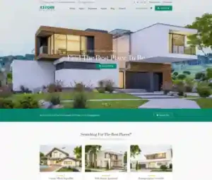 Real Estate E-commerce Business Website