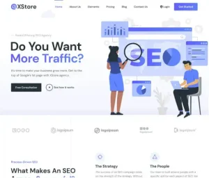 SEO agency website