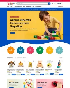 Toys E-commerce Template