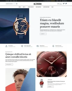 Watch E-commerce Template