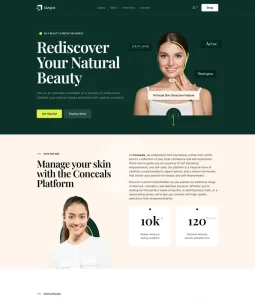 Beauty Products Website