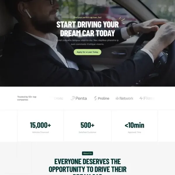 Car Loan Website