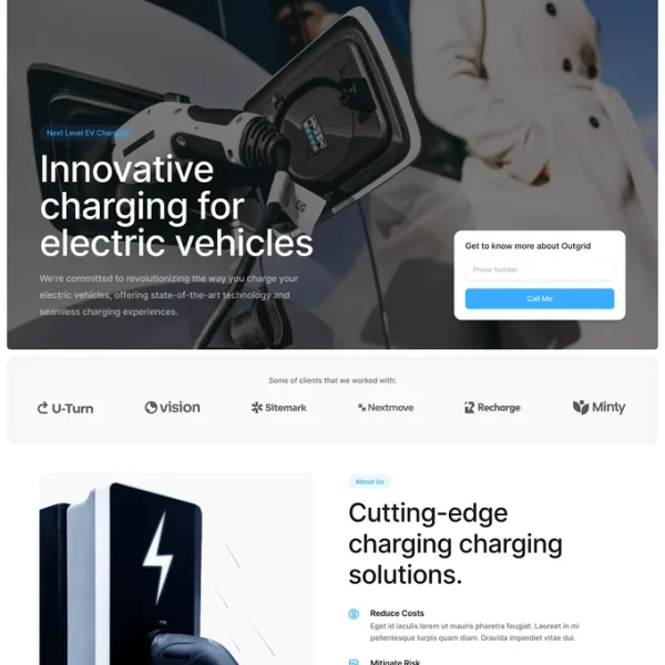 Charging Solutions Website