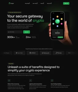 Crypto Wallet Website