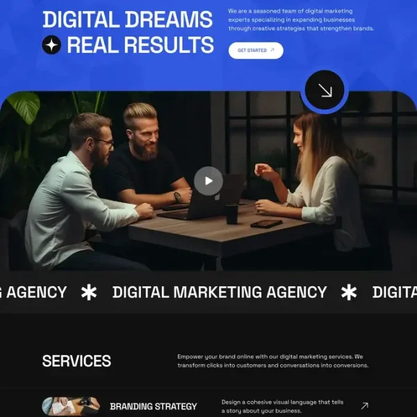 Digital Agency Website