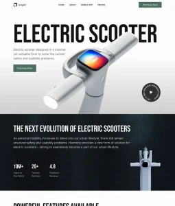 Electric Scooter Website