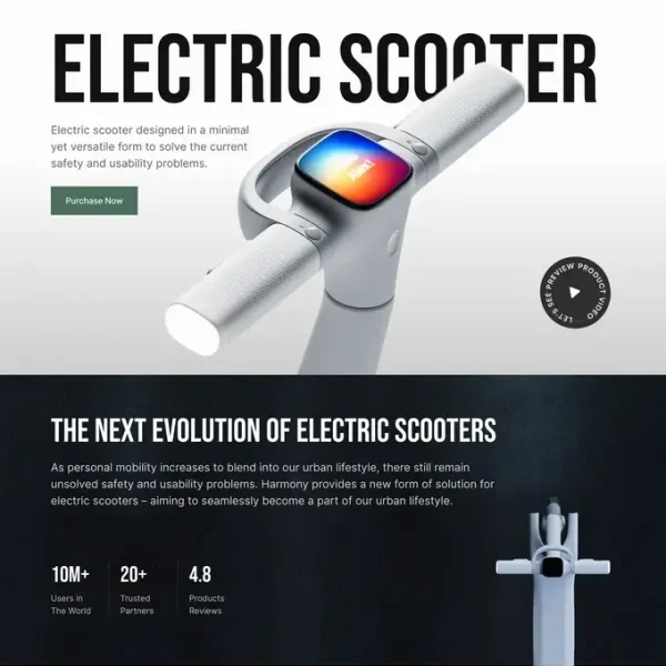 Electric Scooter Website