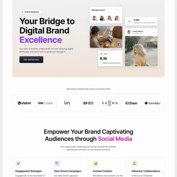 Growth Marketing Website