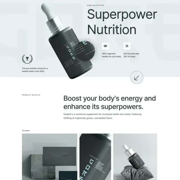 Health Supplements Website