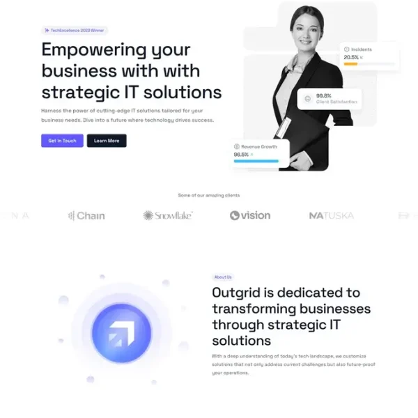 IT Business Website