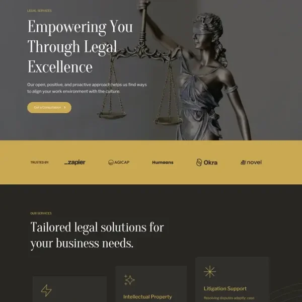 Legal Services Website