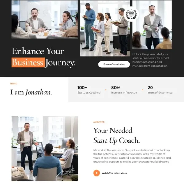 Life Coach Website