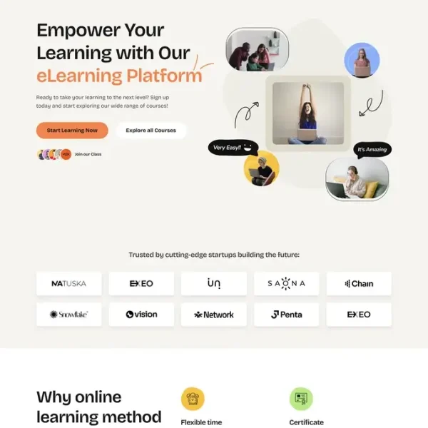 eLearning Website