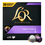 L'OR Espresso Lungo Intensity 8 Coffee Capsules