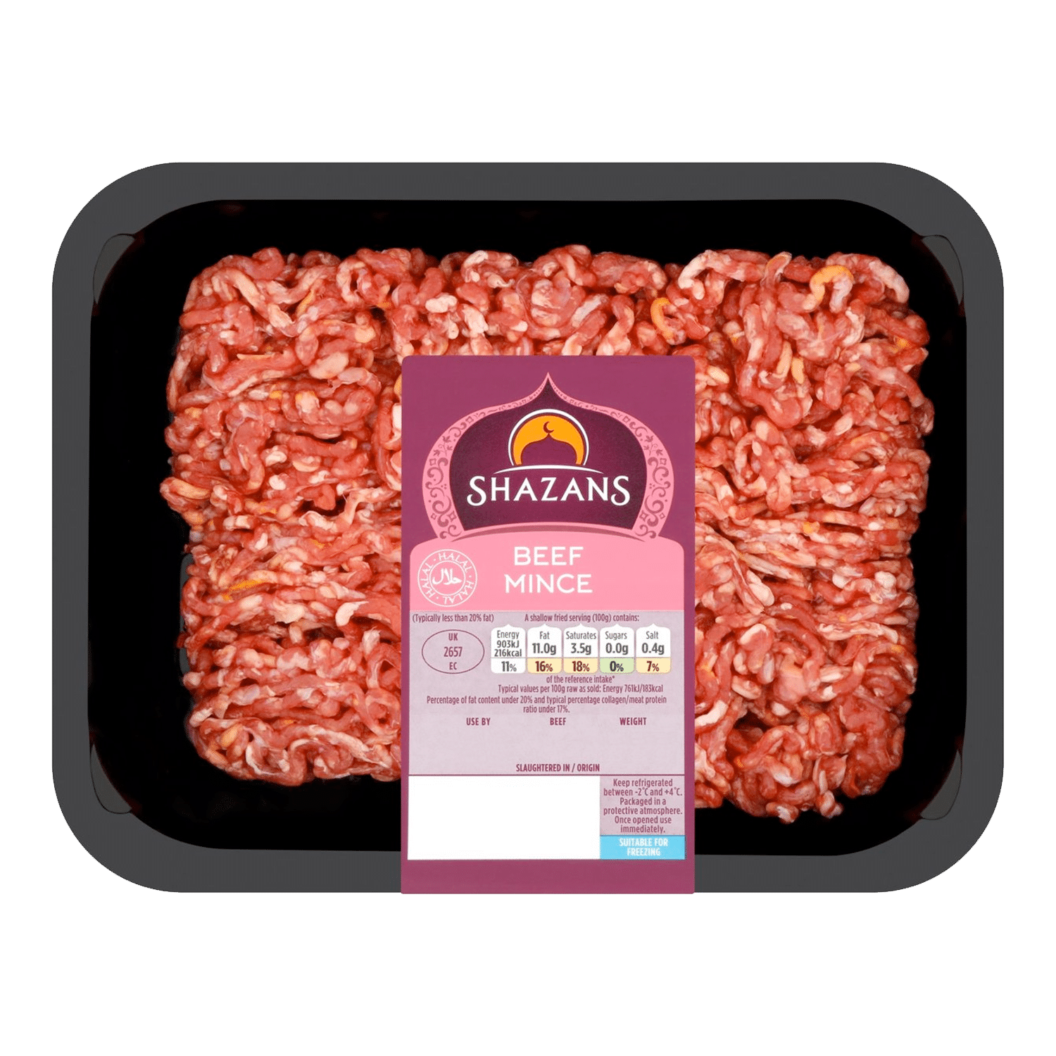 Shazans Fresh Halal Beef Mince - Delicious