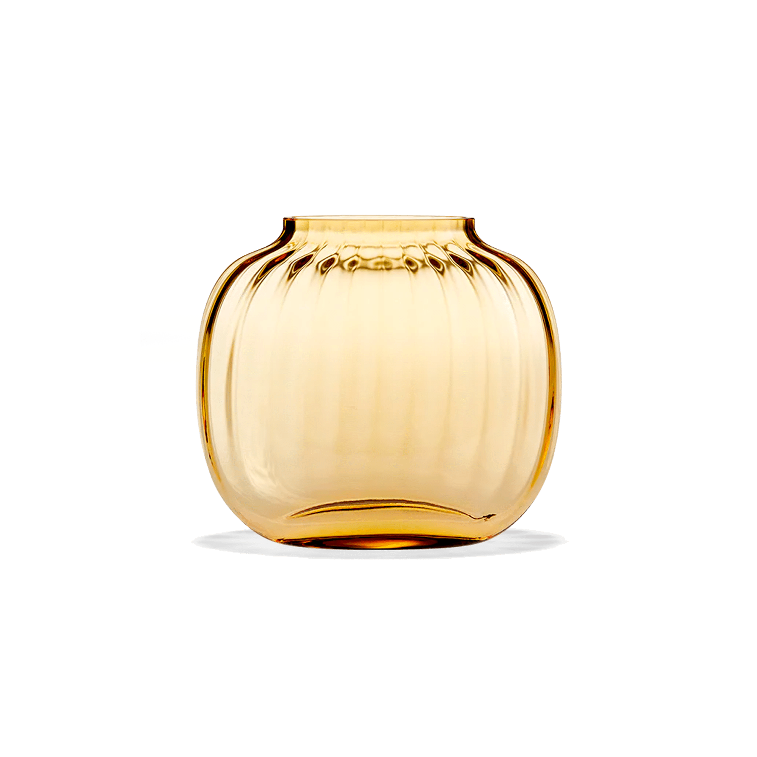 Holmegaard - Primula Vase - Amber 12.5cm