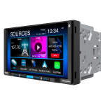 Jensen CAR70V 7" Digital Media Receiver Compatible with Android Auto and Apple CarPlay - Image 3