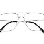 Silver Full Rim Square Sunglasses - Image 2