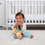 VTech 3-in-1 Snuggle and Cuddle Lovey Cuddly Fawn and Teether Toy Holder - Image 2