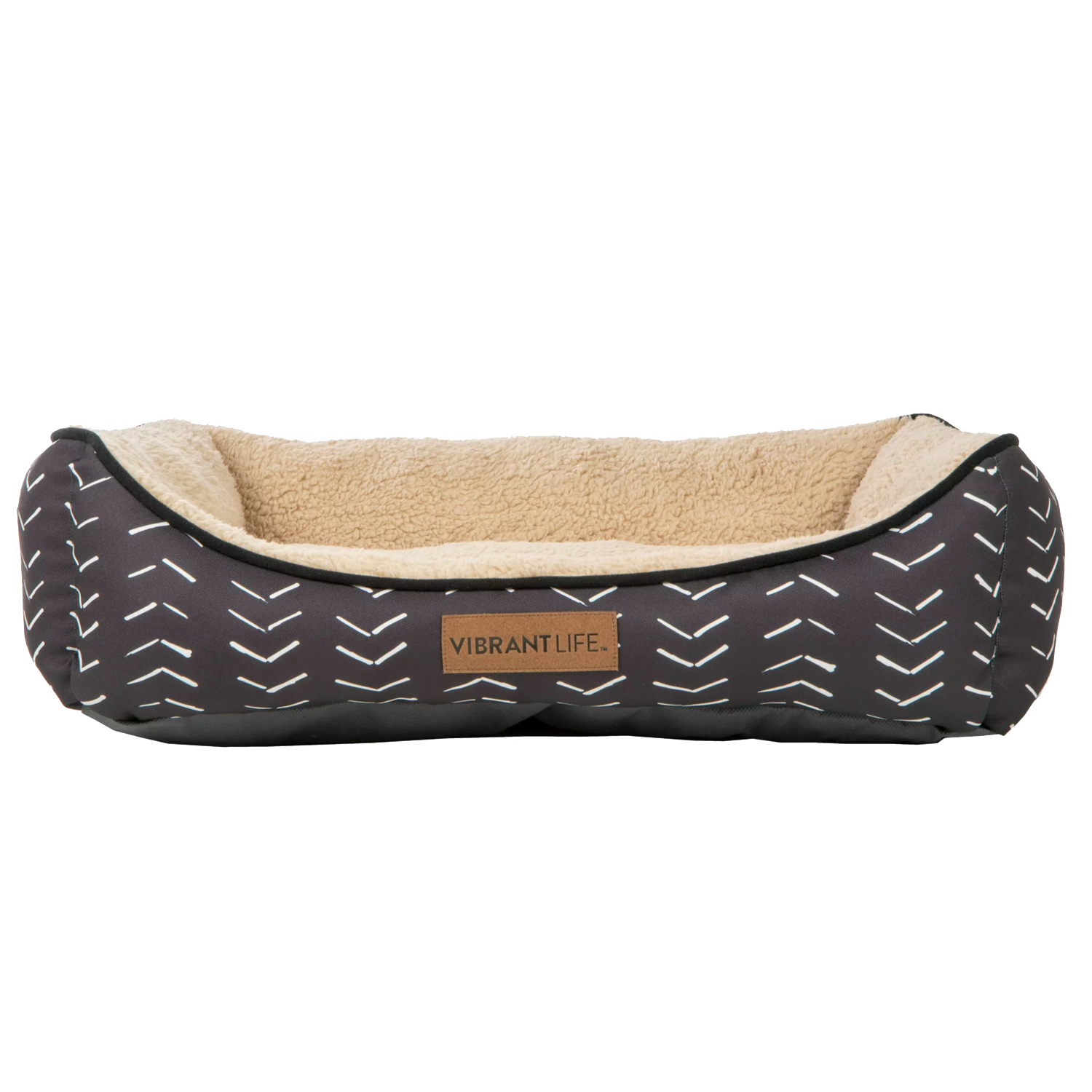 Vibrant Life Luxe Cuddler Mattress Edition Dog Bed, Medium, 27_x21_, Up to 40lbs