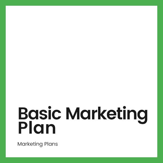 Basic  Marketing Plan
